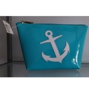 LOLO Turquoise Anchor Make Up Case